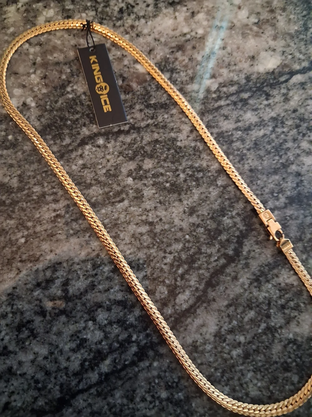 King Ice 14k Gold Plated Chain